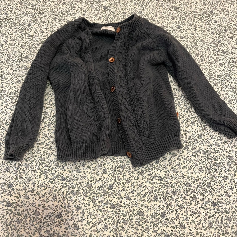 Noppies Charcoal Knit Cardigan